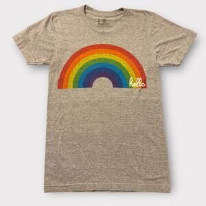 Hello Apparel (XS) Rainbow Tee